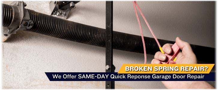Broken Garage Door Spring Lakewood OH